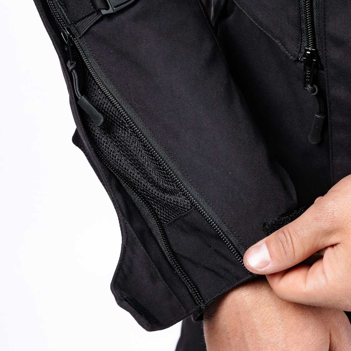 Spada Vanguard CE Waterproof Textile Jacket Stealth Black FREE UK Delivery, FREE 365 Day Returns | Moto Central