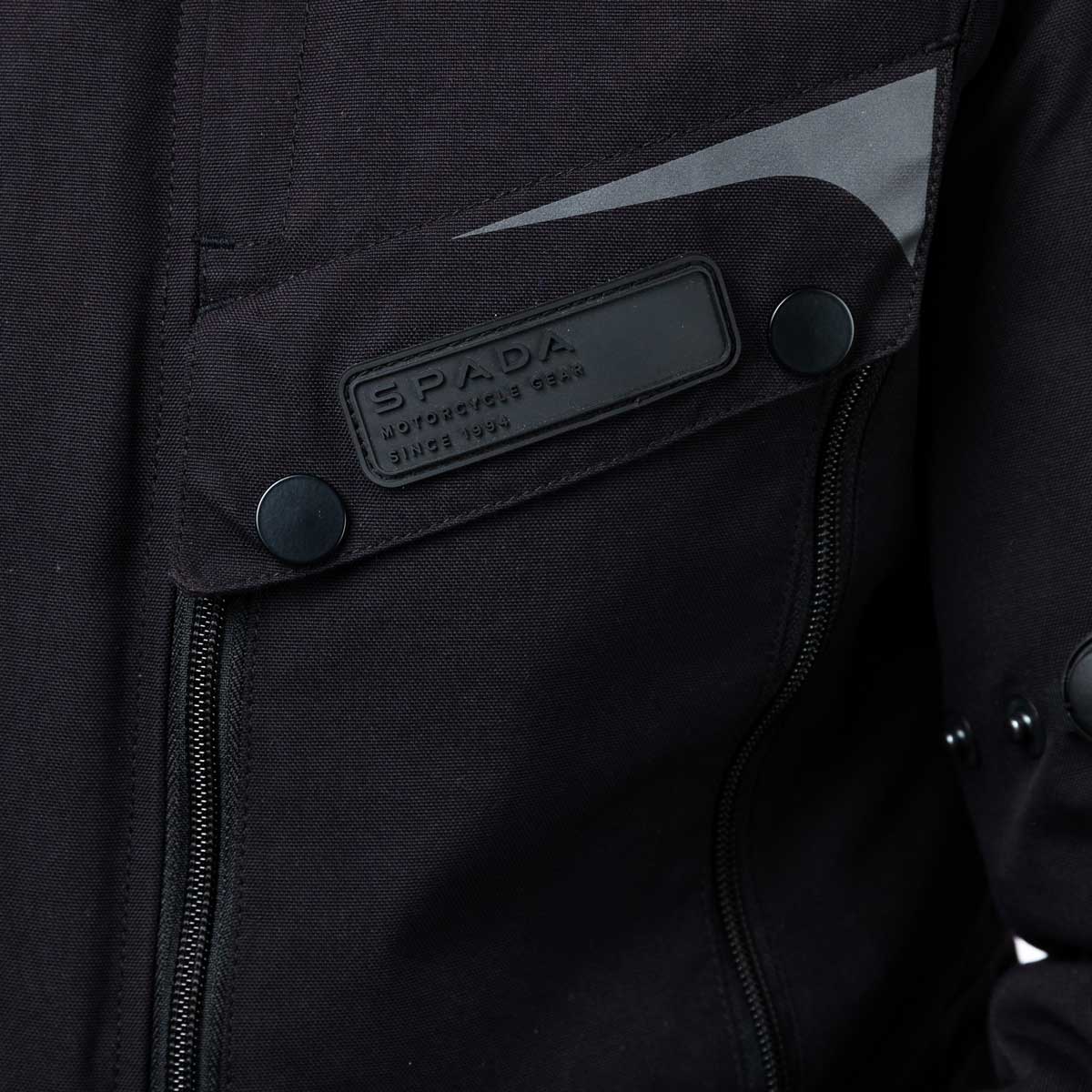 Spada Vanguard CE Waterproof Textile Jacket Stealth Black FREE UK Delivery, FREE 365 Day Returns | Moto Central
