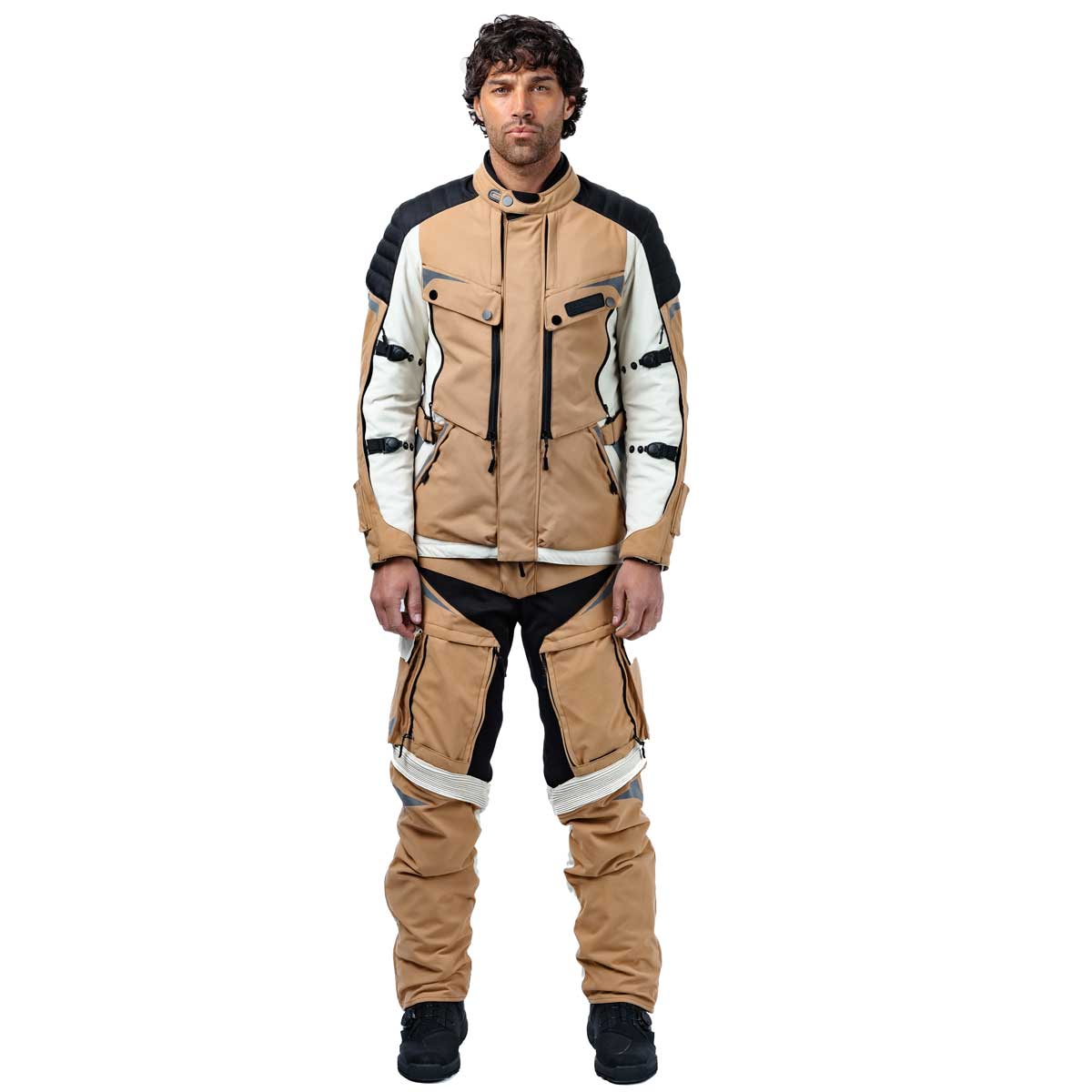 Spada Vanguard CE Waterproof Textile Jacket Desert Sand FREE UK Delivery, FREE 365 Day Returns | Moto Central