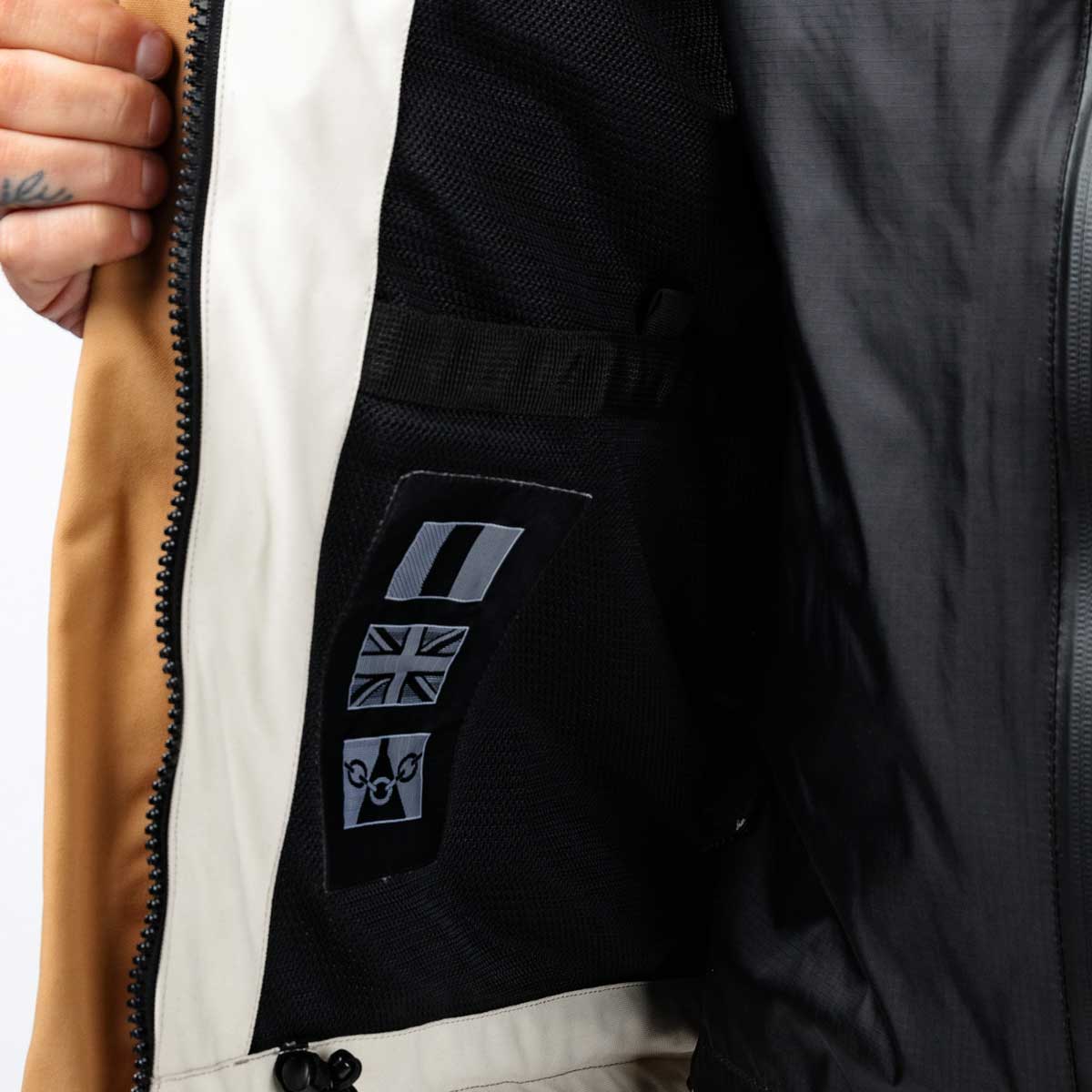 Spada Vanguard CE Waterproof Textile Jacket Desert Sand FREE UK Delivery, FREE 365 Day Returns | Moto Central