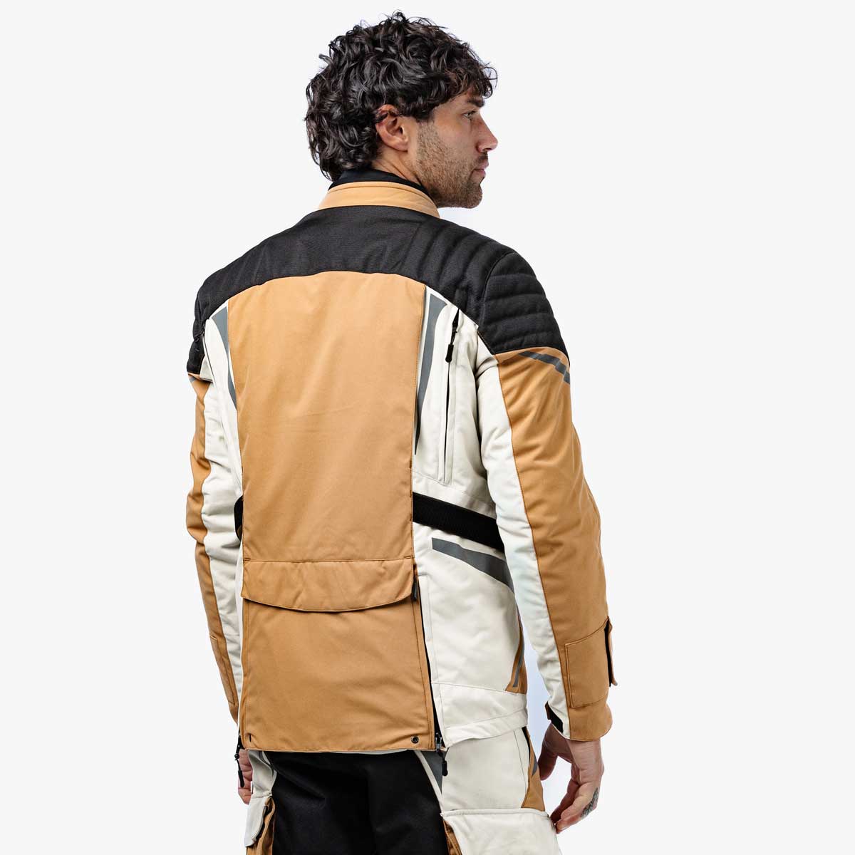 Spada Vanguard CE Waterproof Textile Jacket Desert Sand FREE UK Delivery, FREE 365 Day Returns | Moto Central
