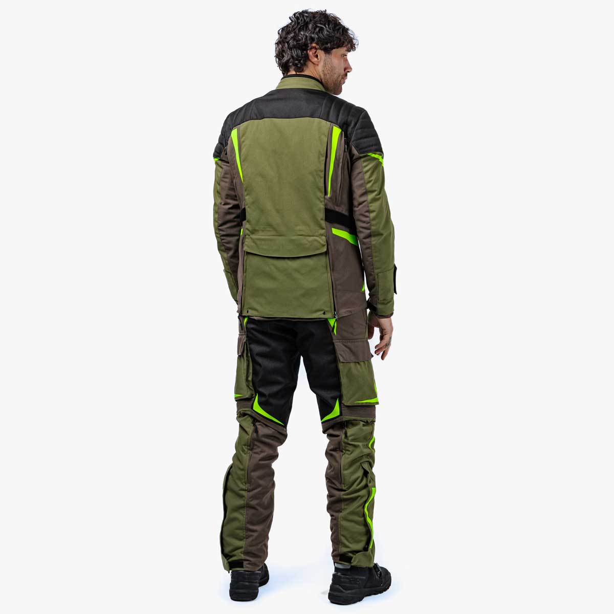 Spada Vanguard CE Waterproof Textile Jacket Forest Green FREE UK Delivery, FREE 365 Day Returns | Moto Central