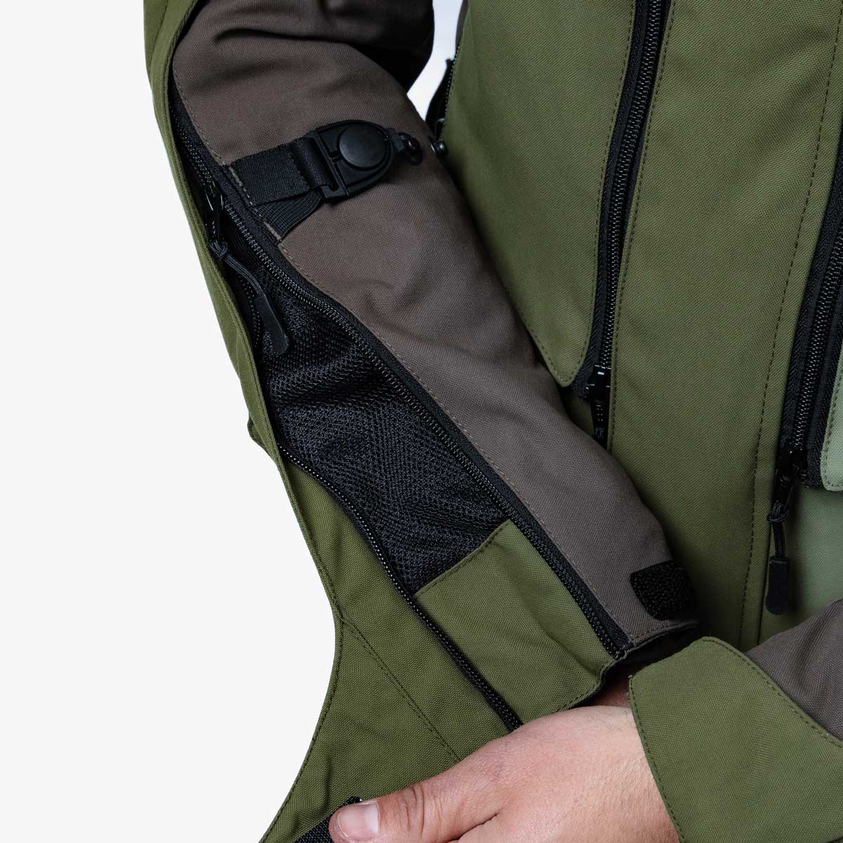 Spada Vanguard CE Waterproof Textile Jacket Forest Green FREE UK Delivery, FREE 365 Day Returns | Moto Central