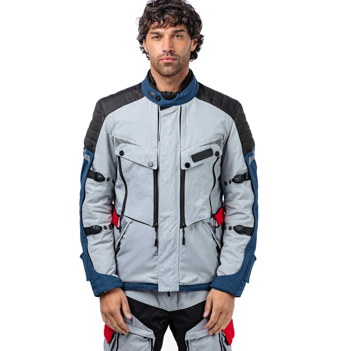 Spada Vanguard CE Waterproof Textile Jacket Racing Grey FREE UK Delivery, FREE 365 Day Returns | Moto Central