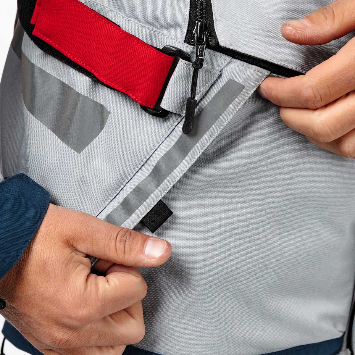 Spada Vanguard CE Waterproof Textile Jacket Racing Grey FREE UK Delivery, FREE 365 Day Returns | Moto Central