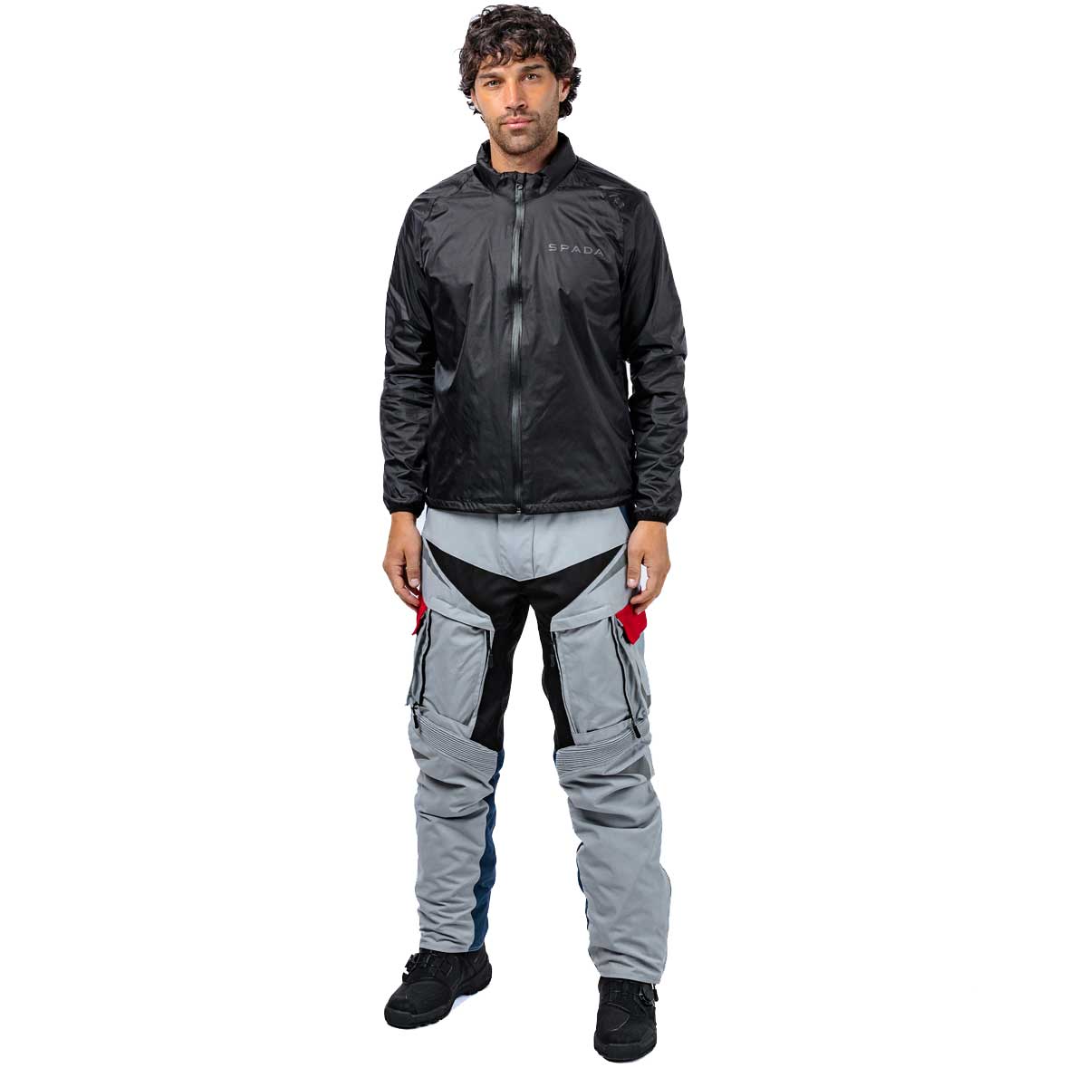 Spada Vanguard CE Waterproof Textile Jacket Racing Grey FREE UK Delivery, FREE 365 Day Returns | Moto Central