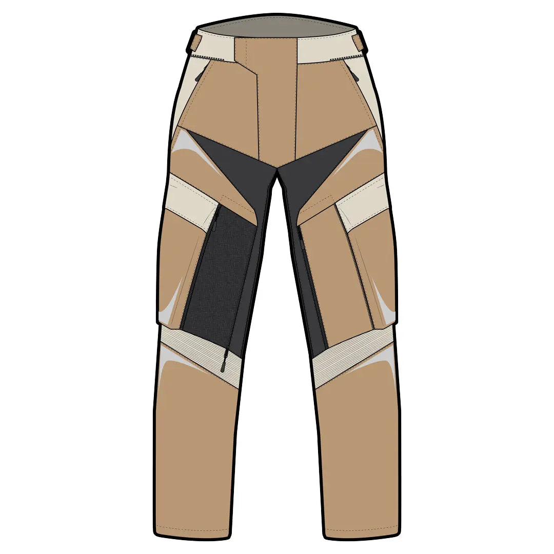 Spada Vanguard CE Waterproof Textile Trouser Desert Sand FREE UK Delivery, FREE 365 Day Returns | Moto Central
