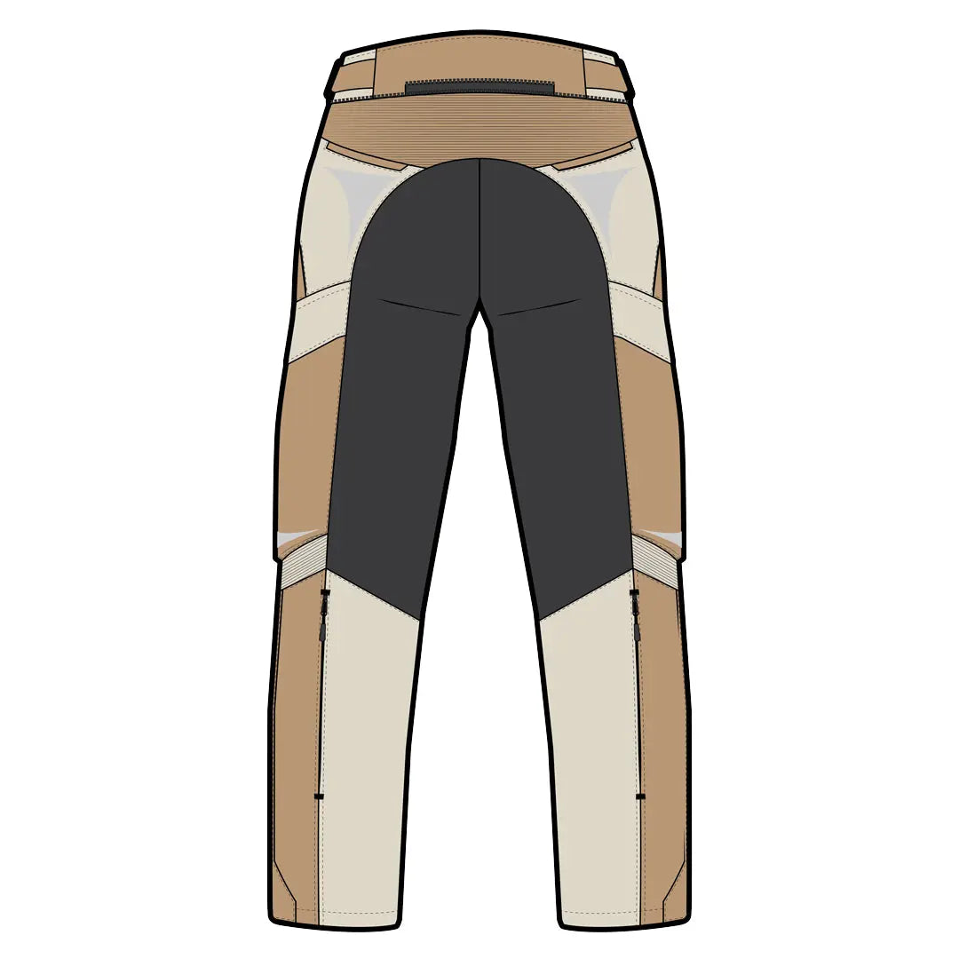 Spada Vanguard CE Waterproof Textile Trouser Desert Sand FREE UK Delivery, FREE 365 Day Returns | Moto Central