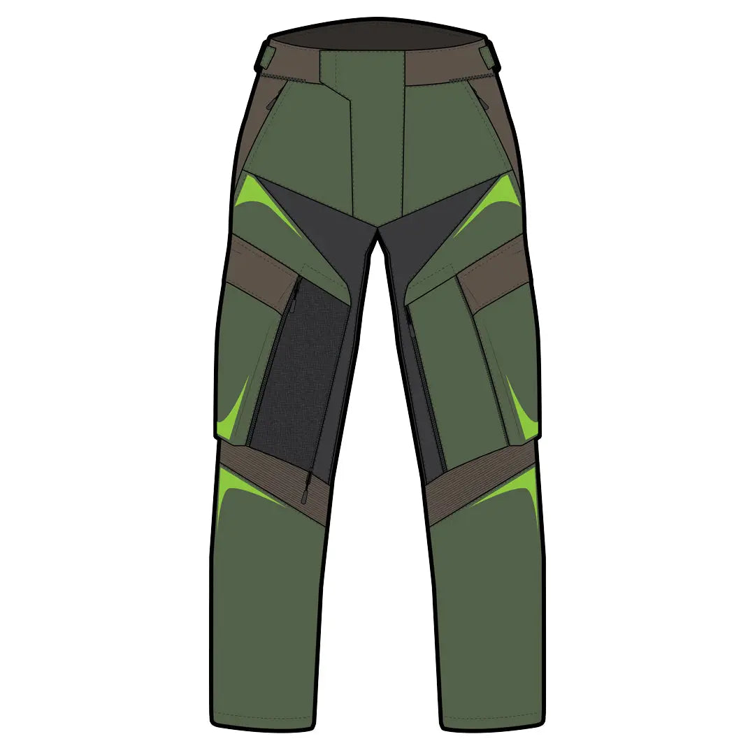Spada Vanguard CE Waterproof Textile Trouser Forest Green FREE UK Delivery, FREE 365 Day Returns | Moto Central