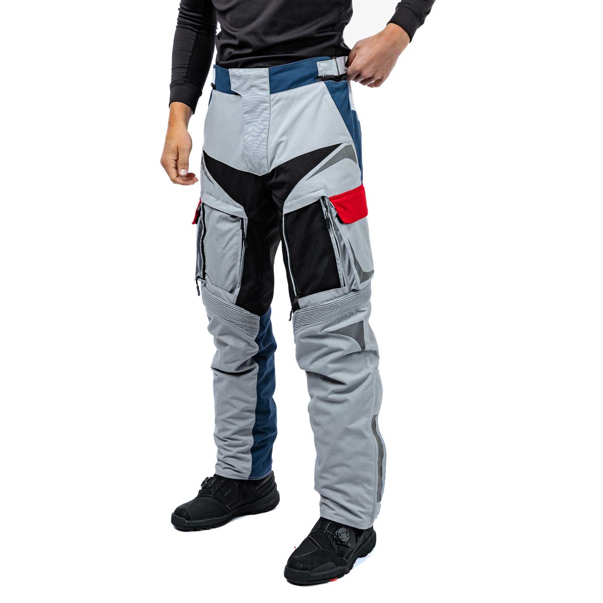 Spada Vanguard CE Waterproof Textile Trouser Racing Grey FREE UK Delivery, FREE 365 Day Returns | Moto Central