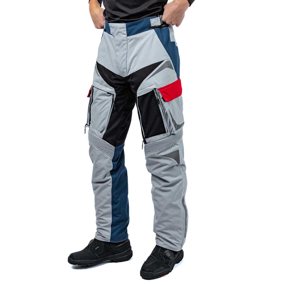 Spada Vanguard CE Waterproof Textile Trouser Racing Grey FREE UK Delivery, FREE 365 Day Returns | Moto Central