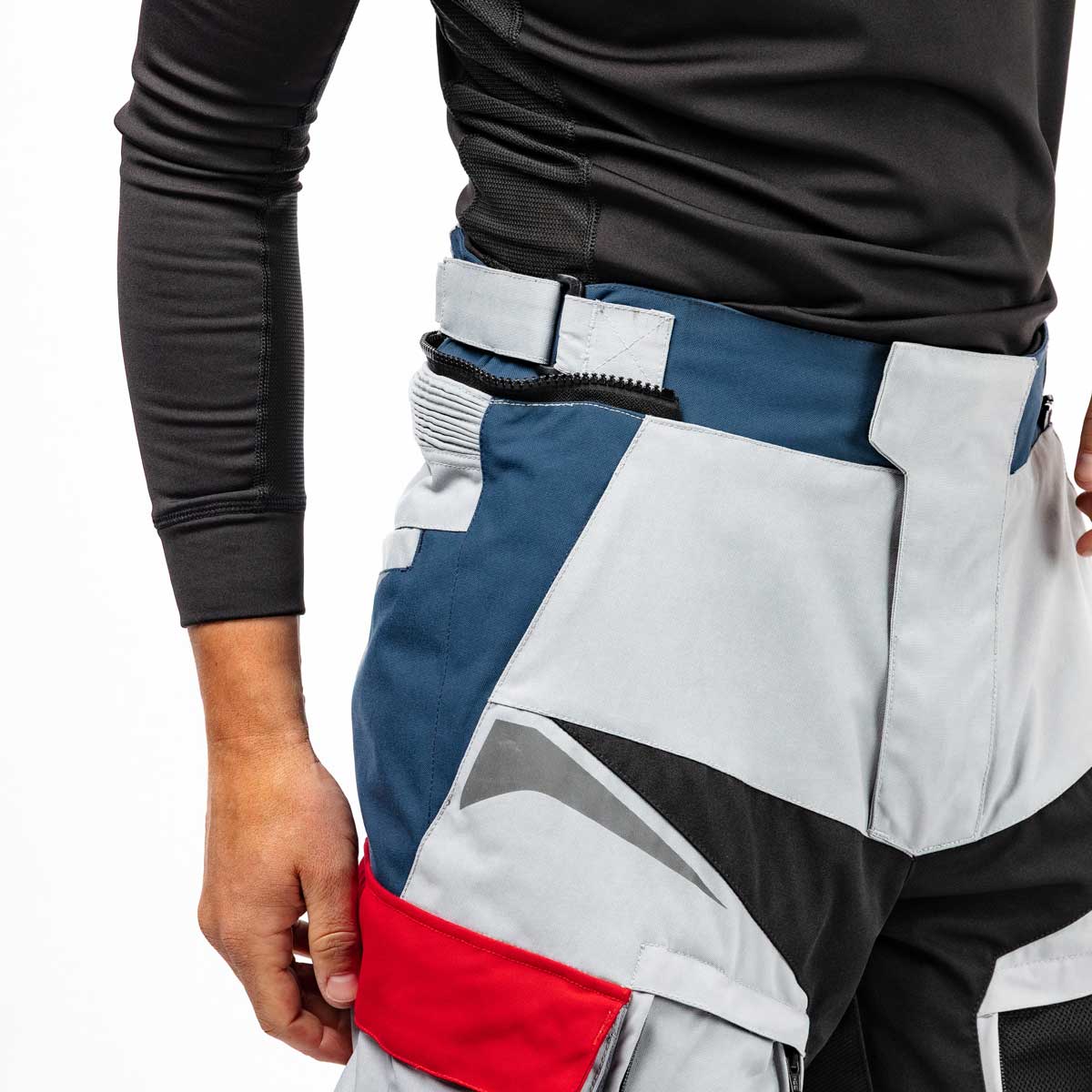 Spada Vanguard CE Waterproof Textile Trouser Racing Grey FREE UK Delivery, FREE 365 Day Returns | Moto Central