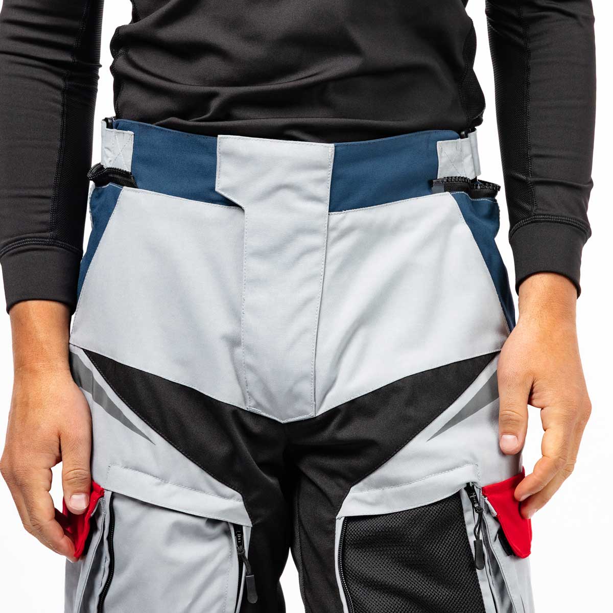 Spada Vanguard CE Waterproof Textile Trouser Racing Grey FREE UK Delivery, FREE 365 Day Returns | Moto Central