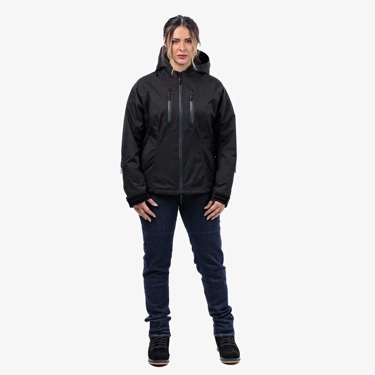 Spada Lula CE Waterproof Ladies Textile Jacket Black FREE UK Delivery, FREE 365 Day Returns | Moto Central