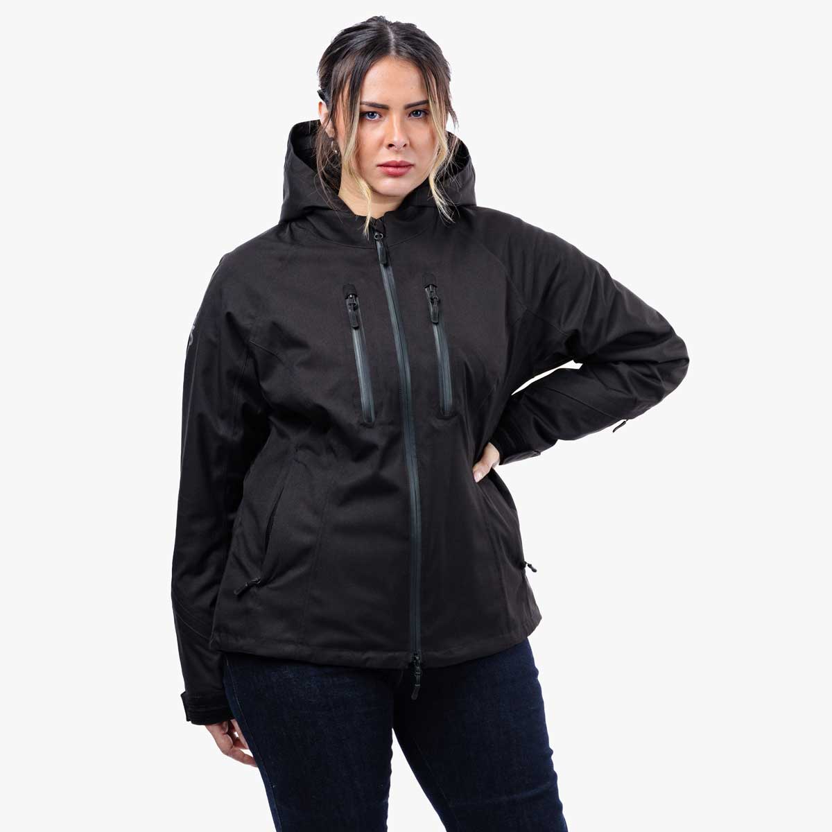 Spada Lula CE Waterproof Ladies Textile Jacket Black FREE UK Delivery, FREE 365 Day Returns | Moto Central