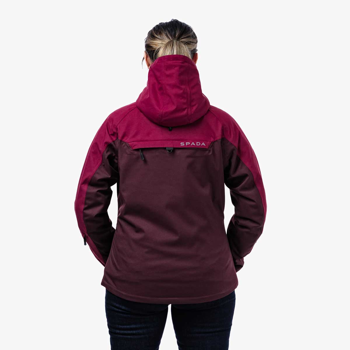 Spada Lula CE Waterproof Ladies Textile Jacket Port Red FREE UK Delivery, FREE 365 Day Returns | Moto Central