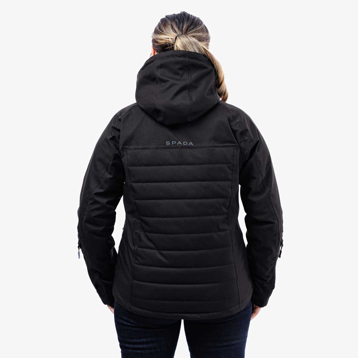 Spada Bella CE Waterproof Ladies Quilted Textile Jacket Black FREE UK Delivery, FREE 365 Day Returns | Moto Central