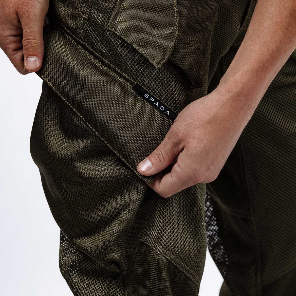 Spada Combat Air CE Textile Trouser Olive Green FREE UK Delivery, FREE 365 Day Returns | Moto Central