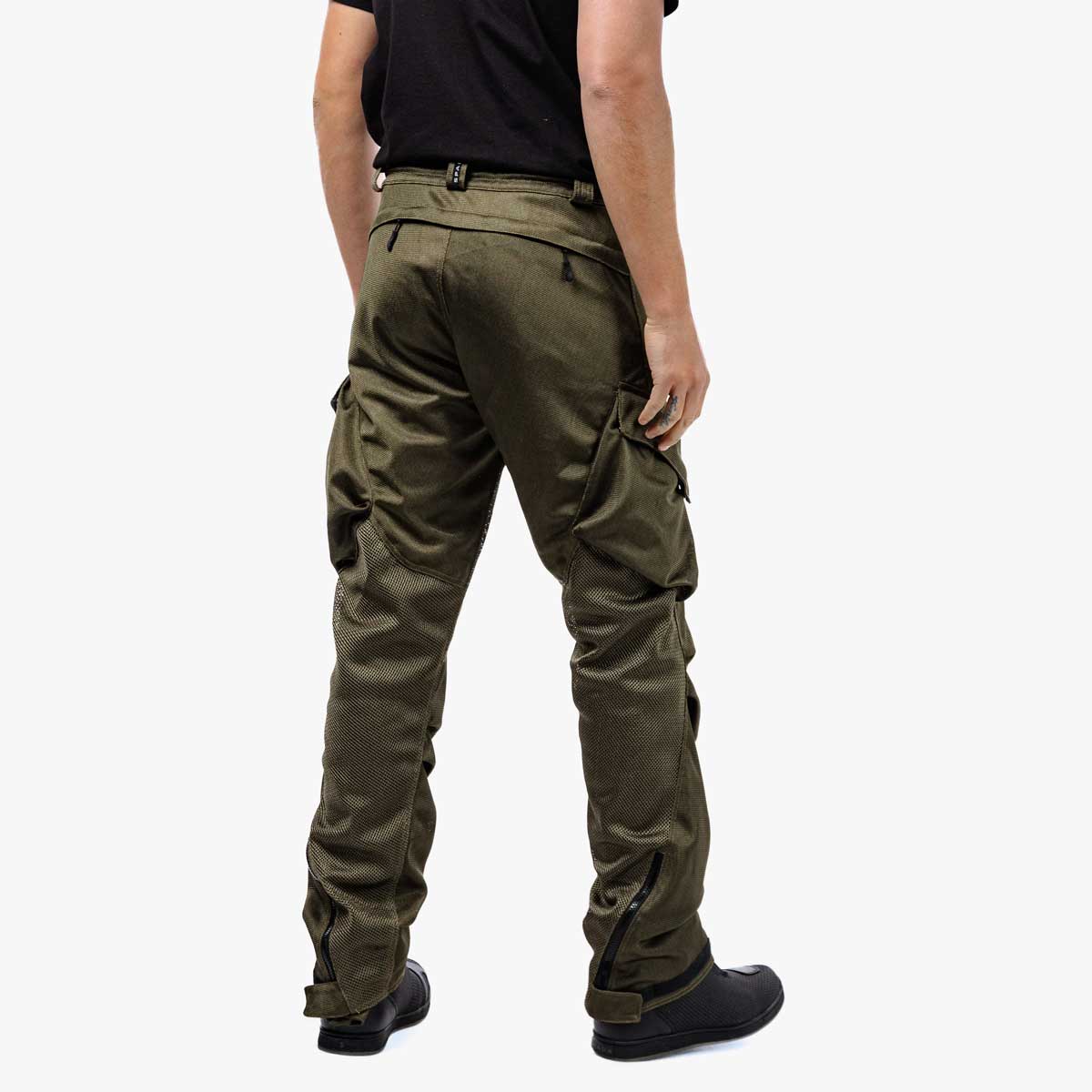 Spada Combat Air CE Textile Trouser Olive Green FREE UK Delivery, FREE 365 Day Returns | Moto Central