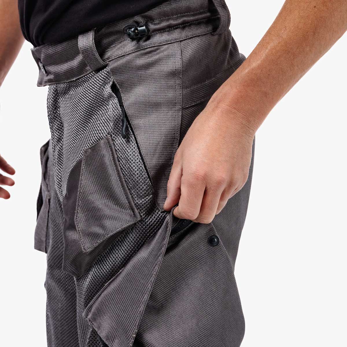 Spada Combat Air CE Textile Trouser Ultimate Grey FREE UK Delivery, FREE 365 Day Returns | Moto Central