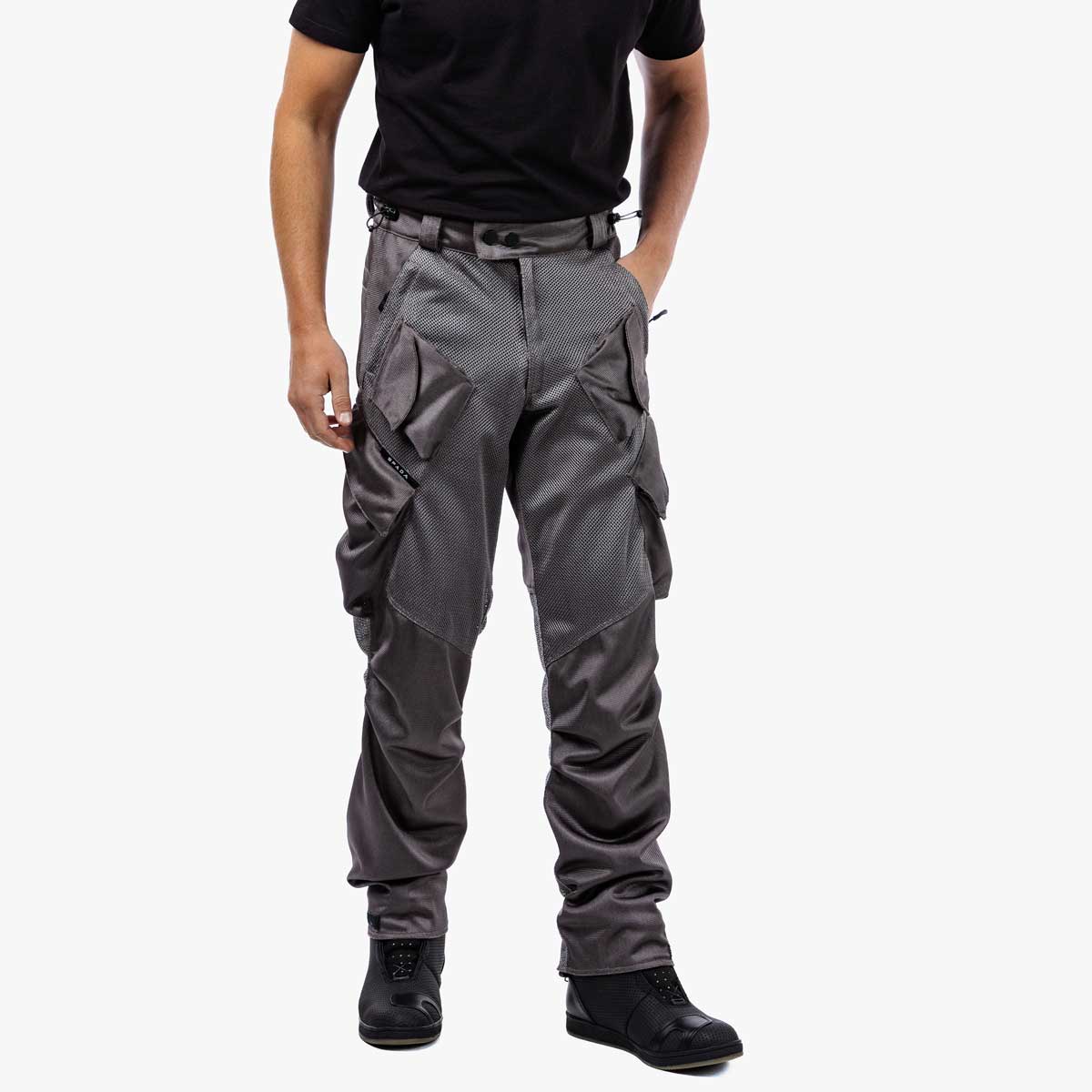 Spada Combat Air CE Textile Trouser Ultimate Grey FREE UK Delivery, FREE 365 Day Returns | Moto Central