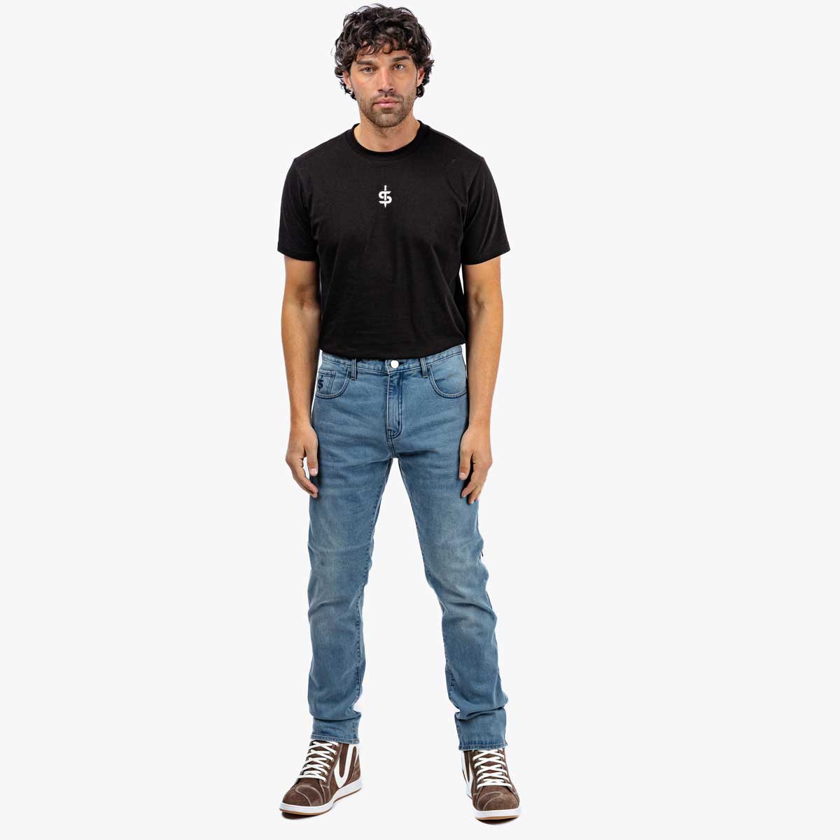 Spada Drifter CE Denim Jeans Beach Blue FREE UK Delivery, FREE 365 Day Returns | Moto Central