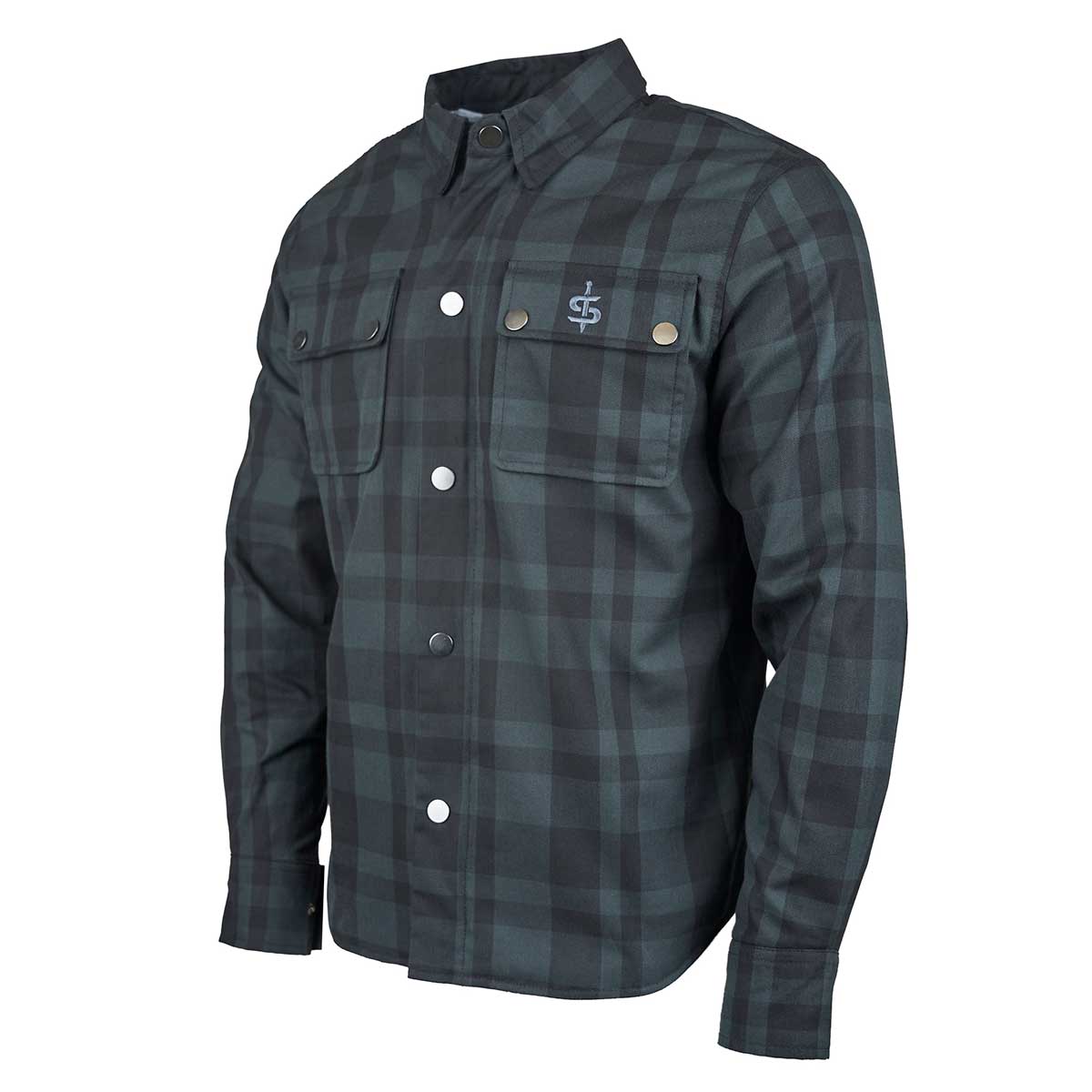 Spada Ember CE Shirt Black / Grey FREE UK Delivery, FREE 365 Day Returns | Moto Central