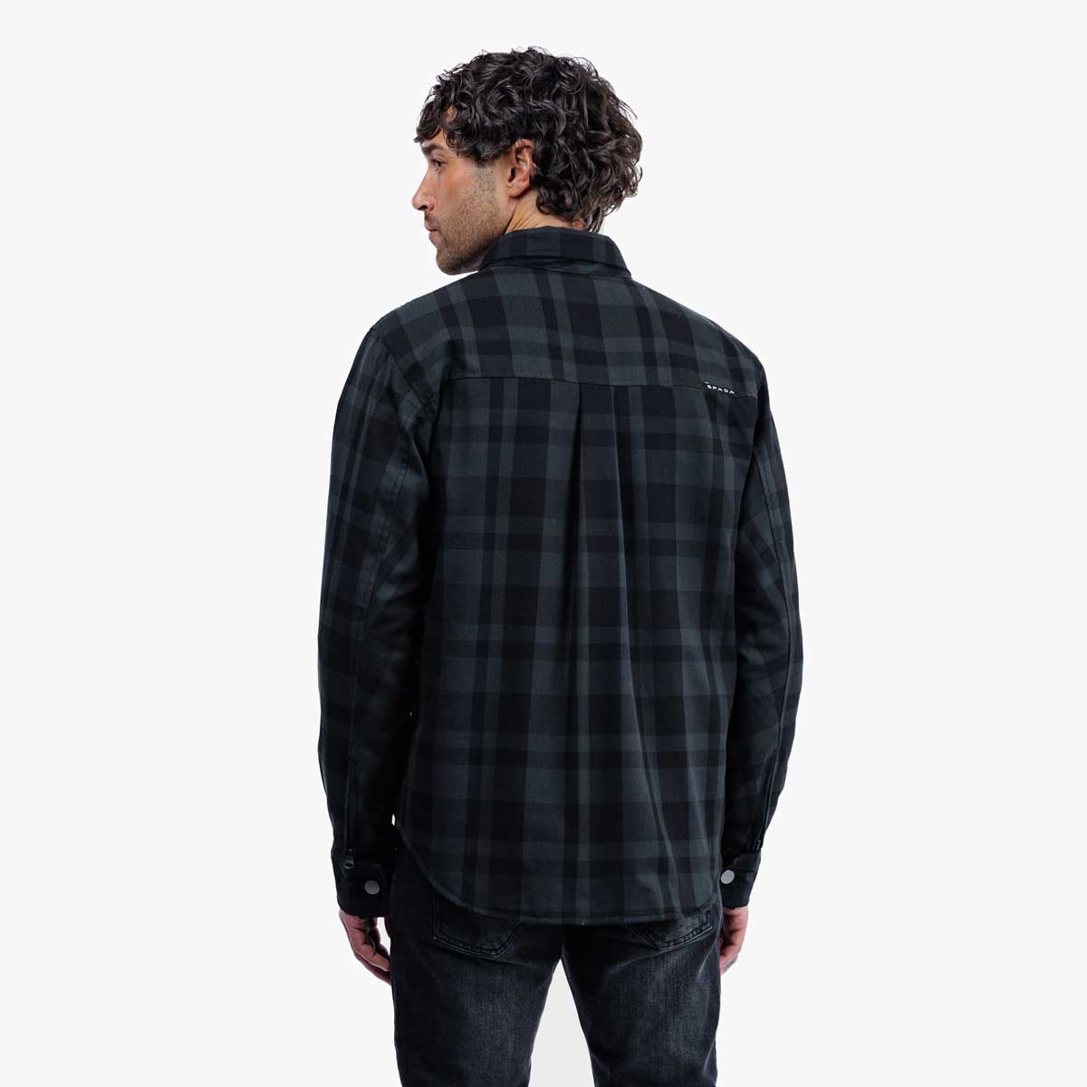 Spada Ember CE Shirt Black / Grey FREE UK Delivery, FREE 365 Day Returns | Moto Central