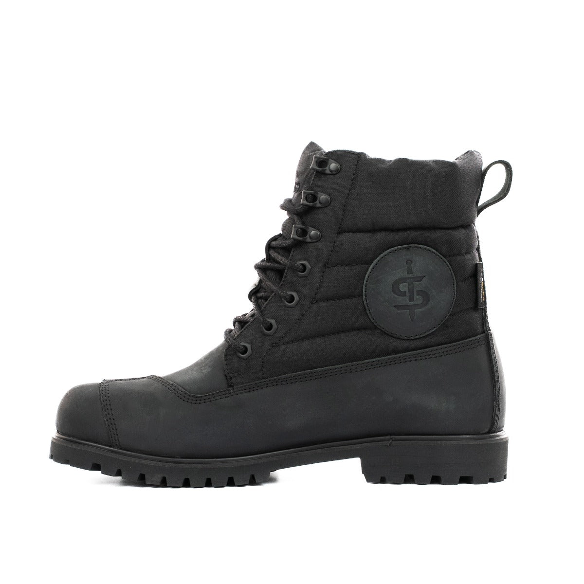 Spada Blackstrike CE Waterproof Boots Black FREE UK Delivery, FREE 365 Day Returns | Moto Central