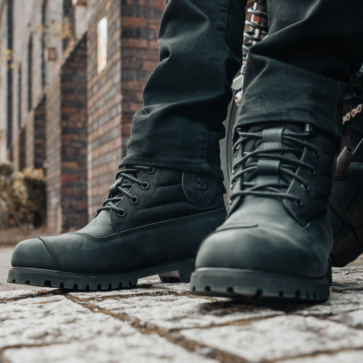 Spada Blackstrike CE Waterproof Boots Black FREE UK Delivery, FREE 365 Day Returns | Moto Central