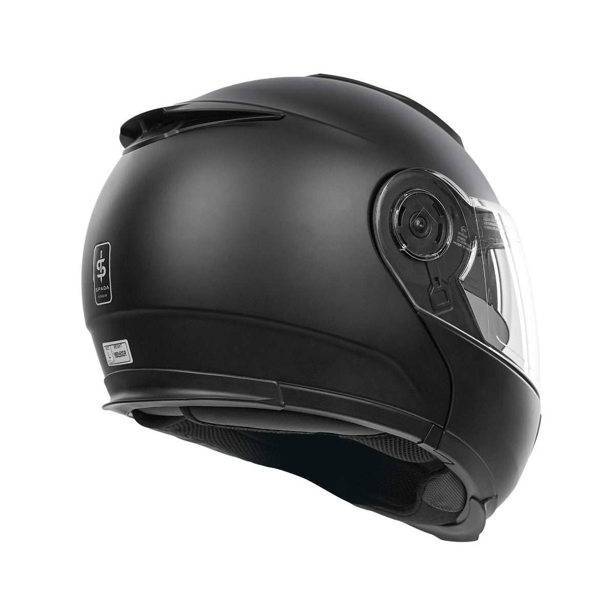 Spada Bastion Matt Black FREE UK Delivery, FREE 365 Day Returns | Moto Central