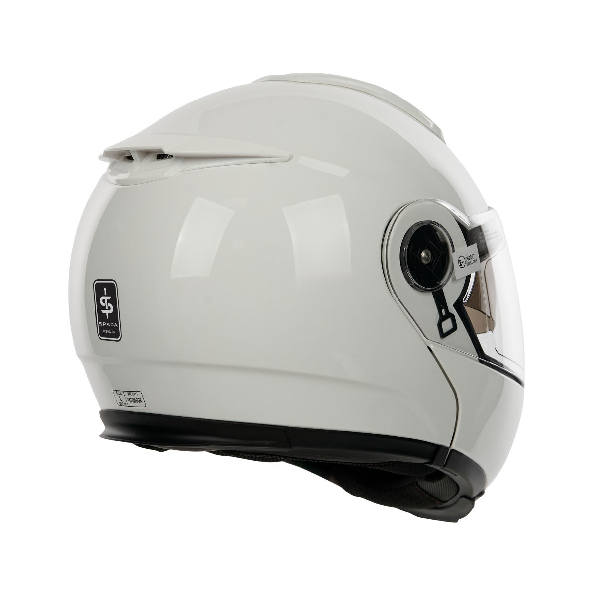 Spada Bastion White FREE UK Delivery, FREE 365 Day Returns | Moto Central