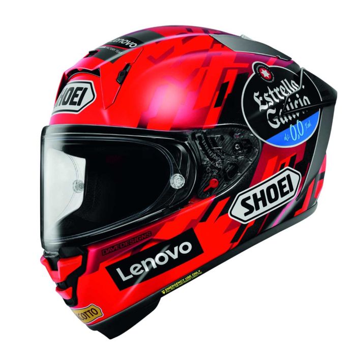 Shoei X-SPR Pro 02 Marquez9 TC1 Red