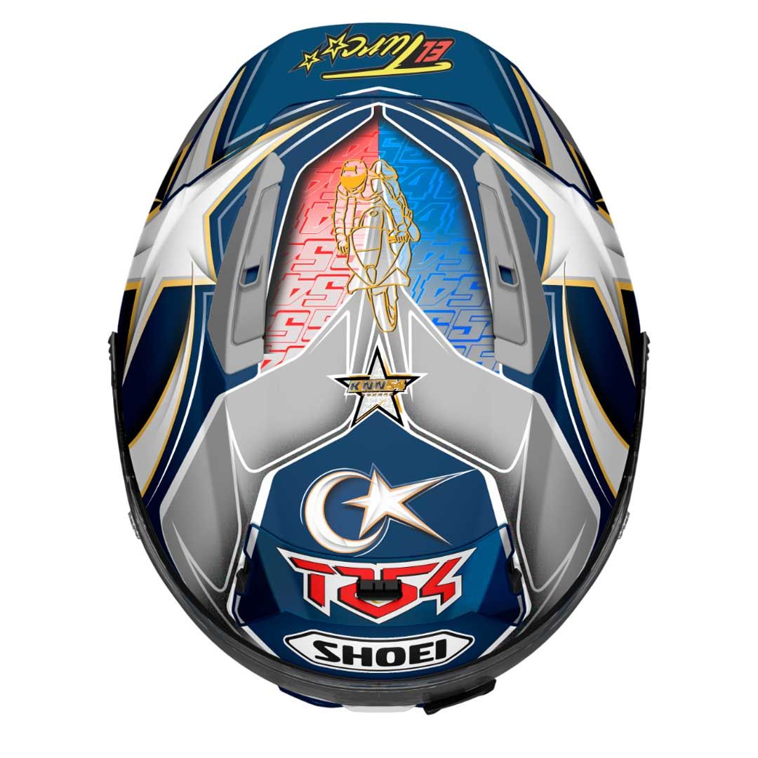 Shoei X-SPR Pro Toprak TC2 Blue