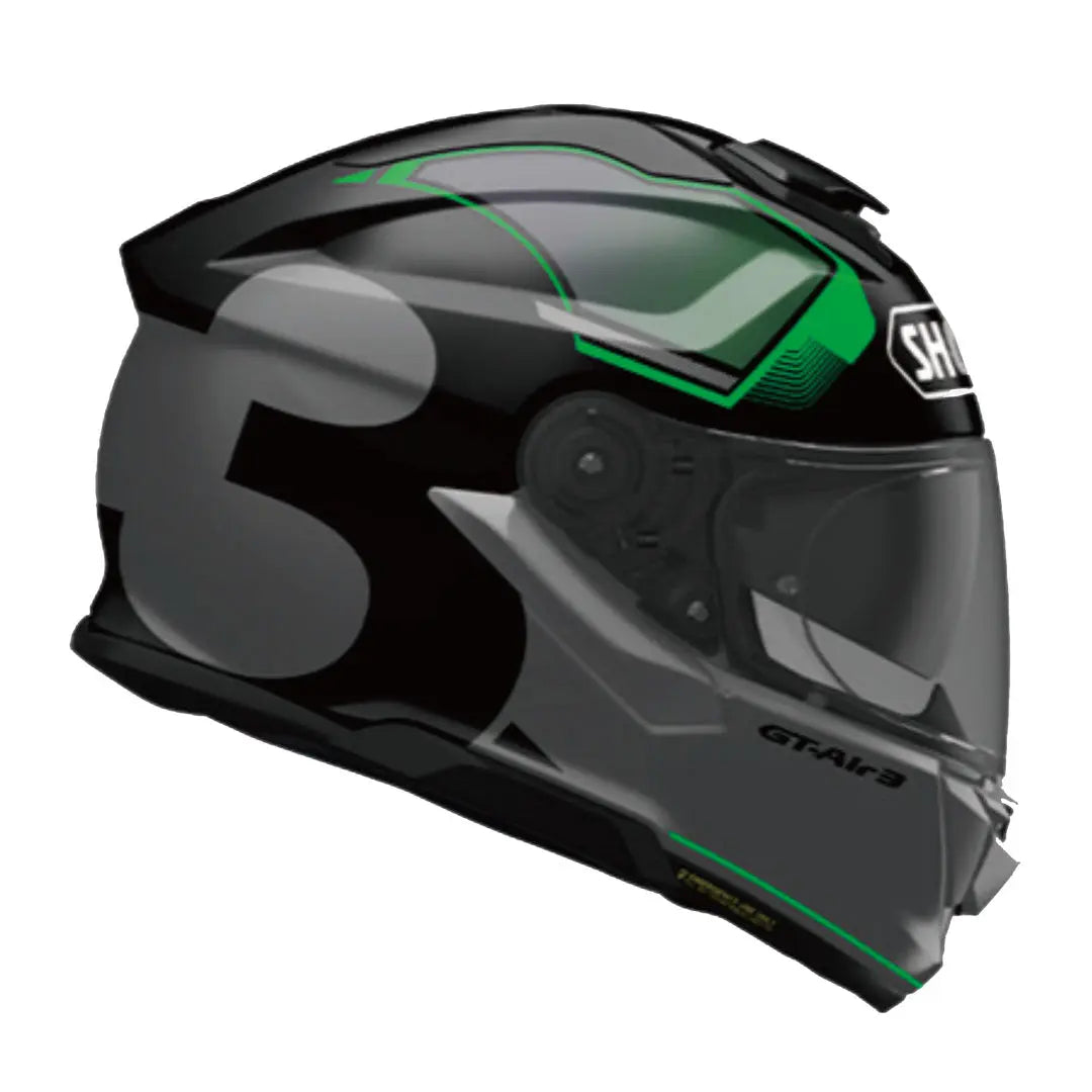 Shoei GT Air 3 Mike TC4 Green FREE UK Delivery, FREE 365 Day Returns | Moto Central