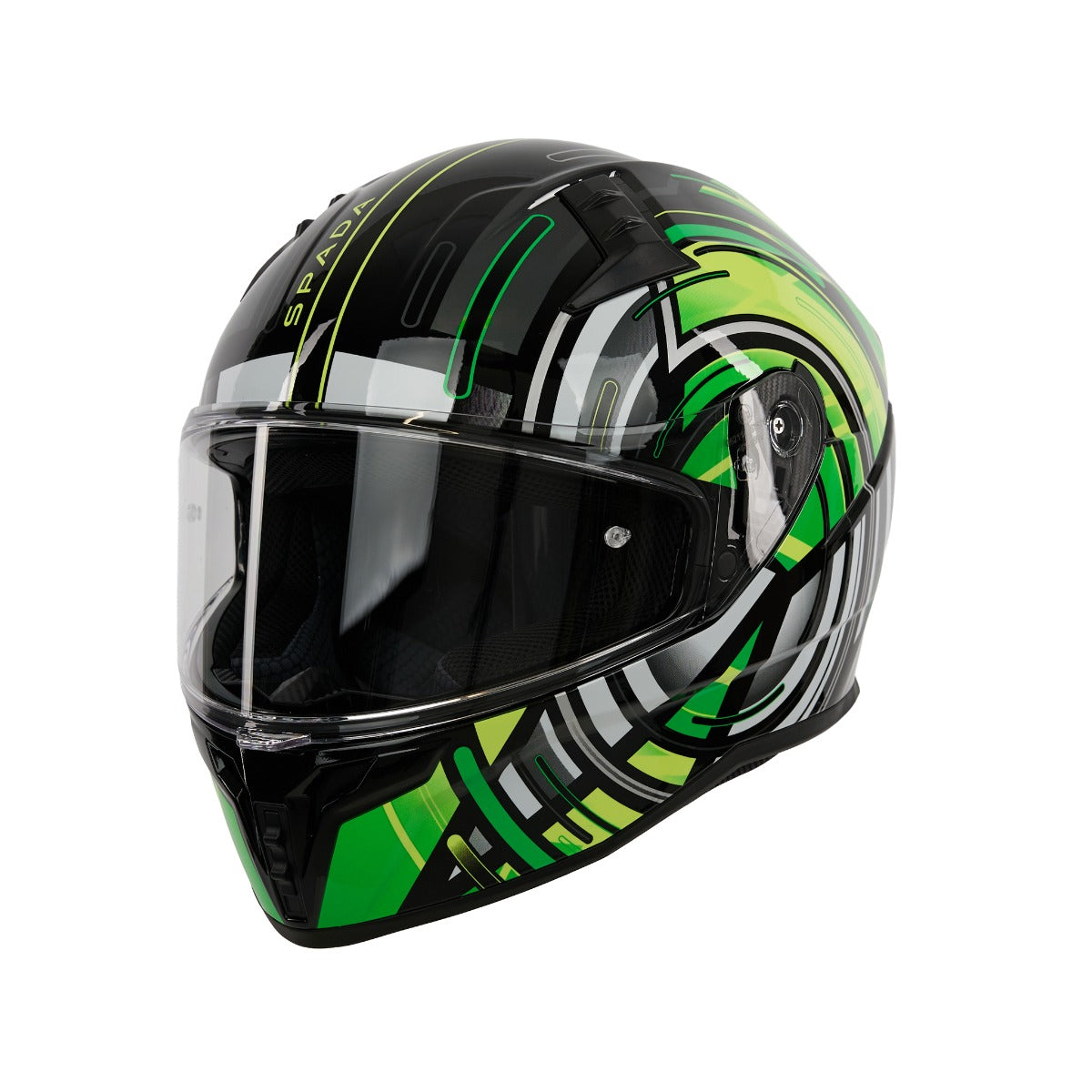 Spada Raiden 3 Cyclone Green FREE UK Delivery, FREE 365 Day Returns | Moto Central