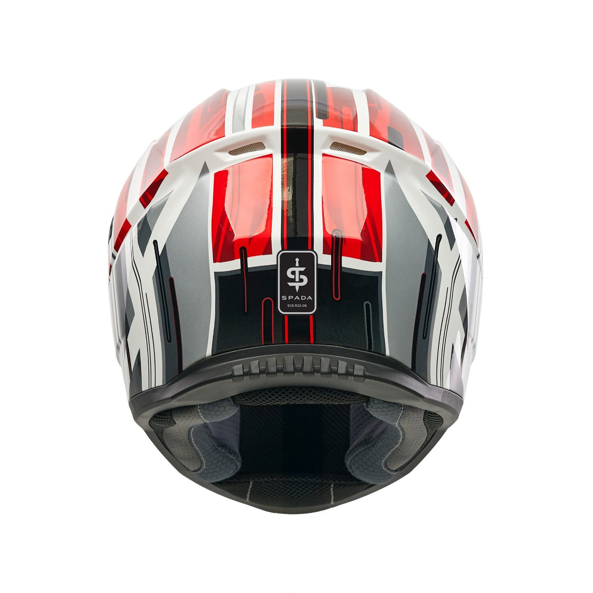Spada Raiden 3 Cyclone Red FREE UK Delivery, FREE 365 Day Returns | Moto Central