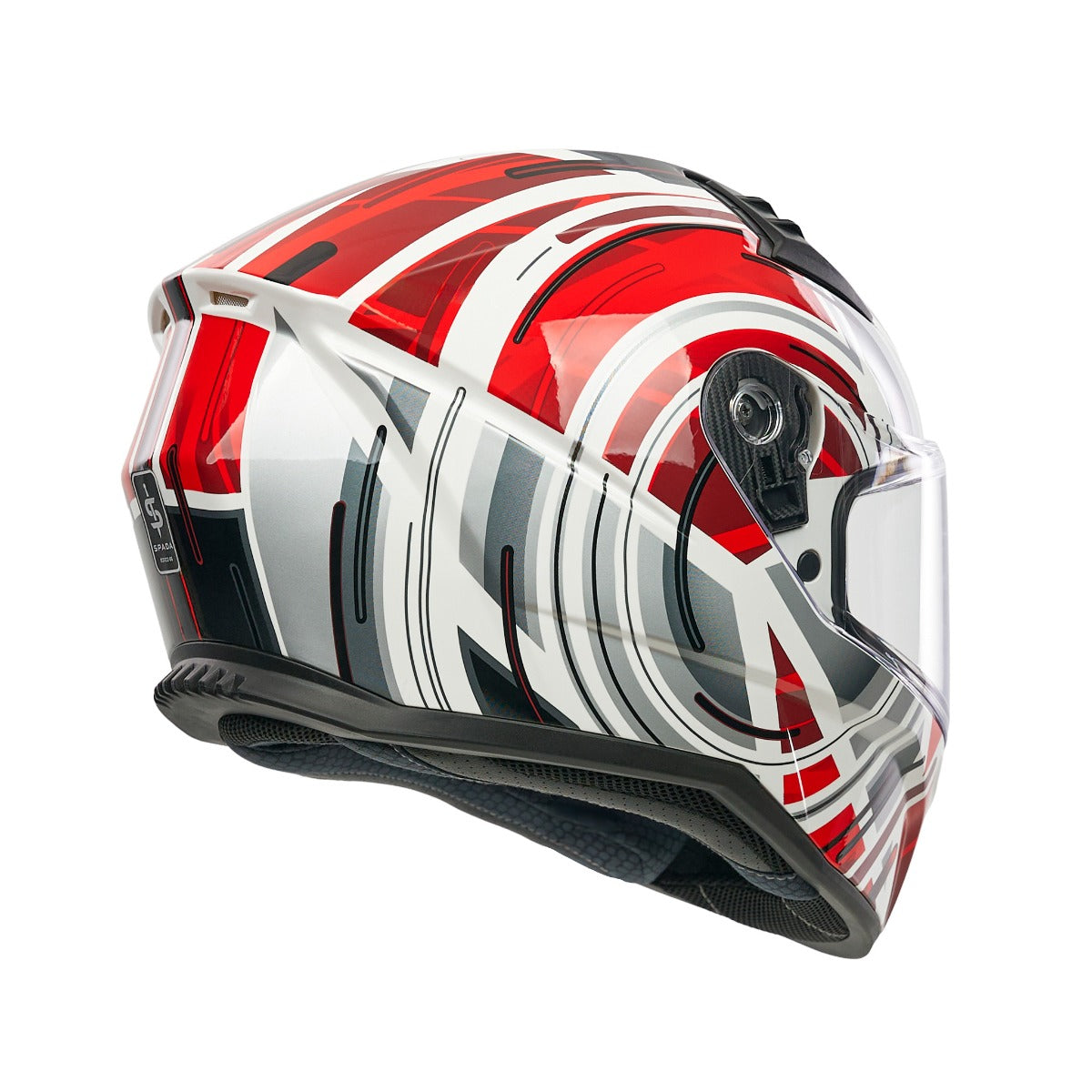 Spada Raiden 3 Cyclone Red FREE UK Delivery, FREE 365 Day Returns | Moto Central