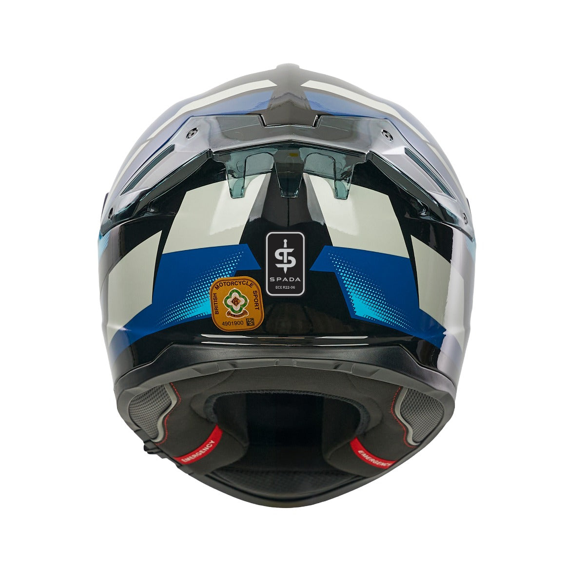 Spada Blade Sabre Blue / Black / Grey FREE UK Delivery, FREE 365 Day Returns | Moto Central