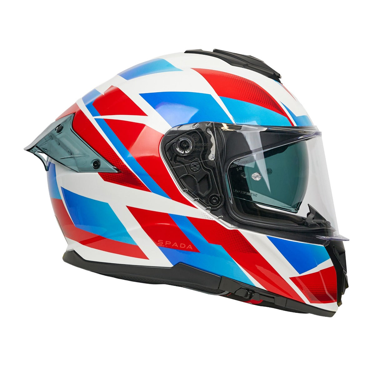 Spada Blade Sabre White / Blue / Red FREE UK Delivery, FREE 365 Day Returns | Moto Central