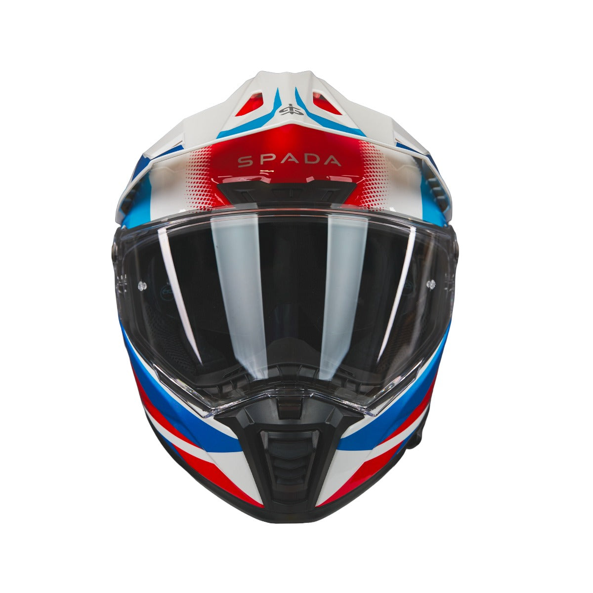 Spada Trailhawk Raptor Red / Blue / White FREE UK Delivery, FREE 365 Day Returns | Moto Central