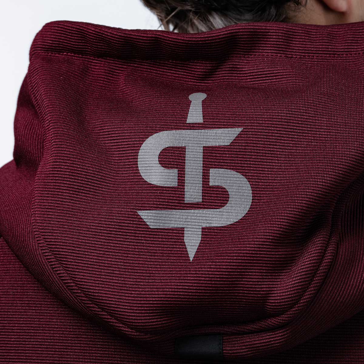 Spada Blade Zip CE Hoodie Port Red FREE UK Delivery, FREE 365 Day Returns | Moto Central