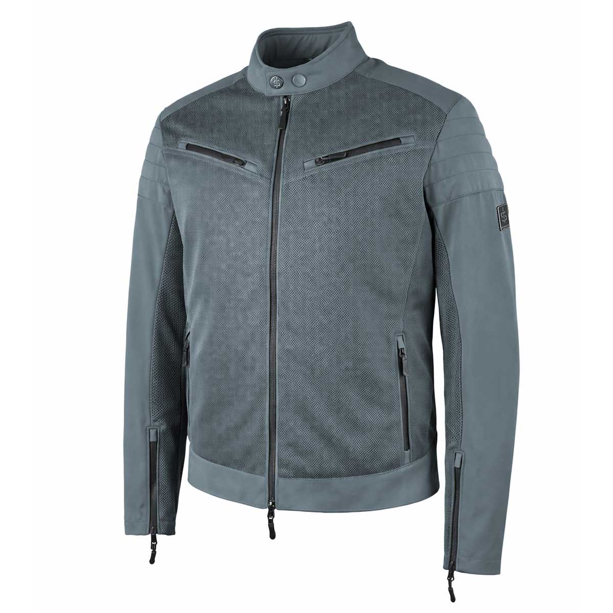 Spada Cafe Air CE Textile Jacket Ultimate Grey FREE UK Delivery, FREE 365 Day Returns | Moto Central