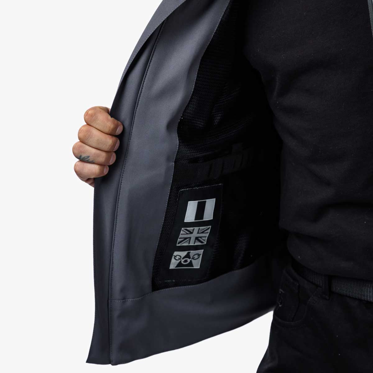 Spada Cafe Air CE Textile Jacket Ultimate Grey FREE UK Delivery, FREE 365 Day Returns | Moto Central