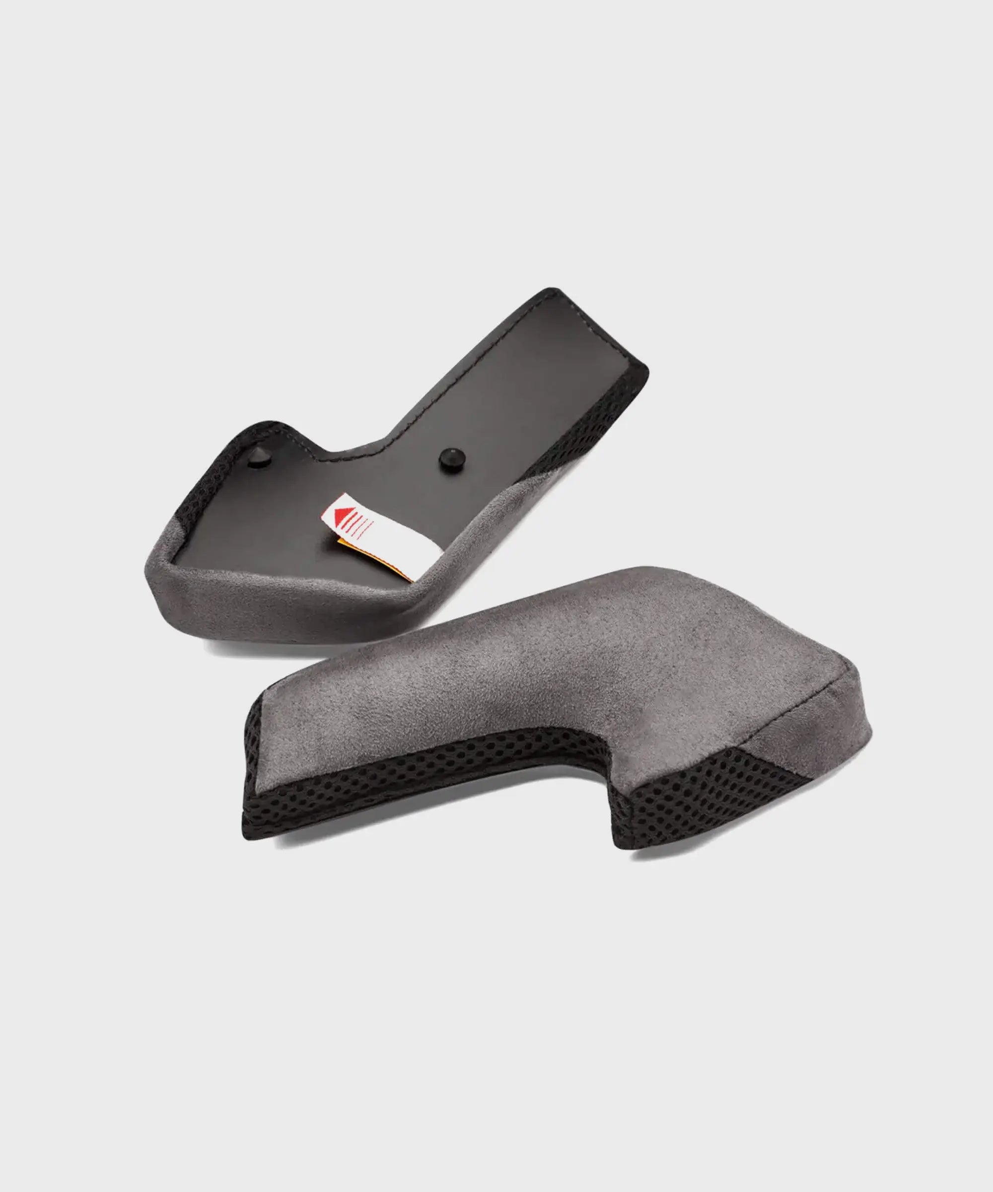 100% Aircraft Cheek Pads Black / Grey - FREE UK Shipping, FREE 365 Day Returns | Moto Central