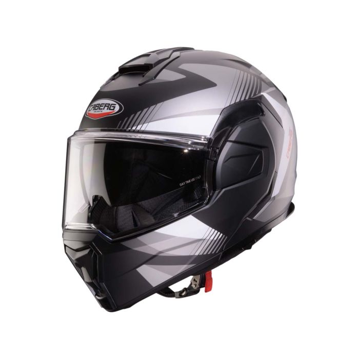 Caberg Trip Lunar Matt Black / Grey / White FREE UK Delivery, FREE 365 Day Returns | Moto Central