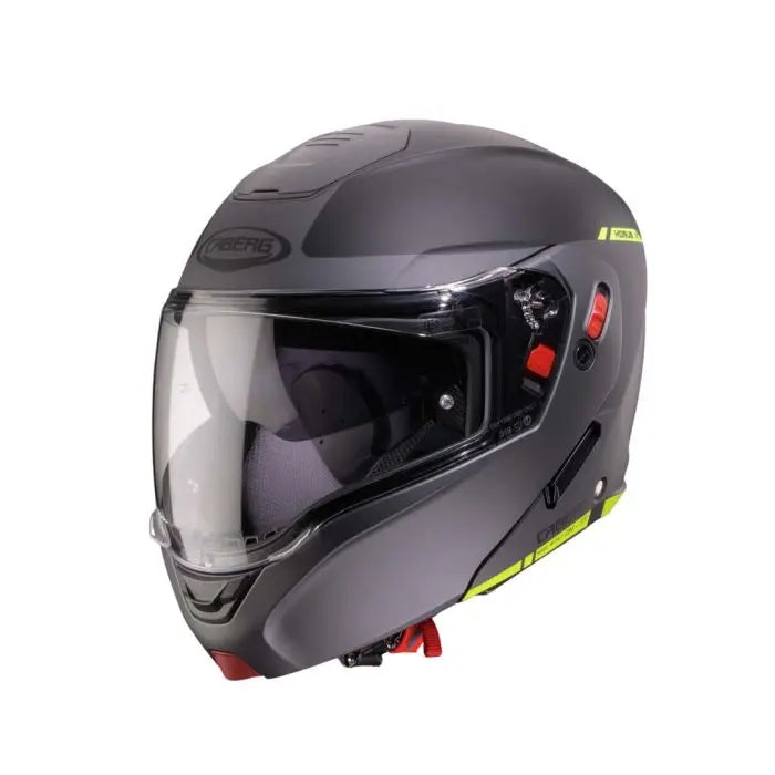 Caberg Horus X Ray Black / Grey / Fluo Yellow FREE UK Delivery, FREE 365 Day Returns | Moto Central