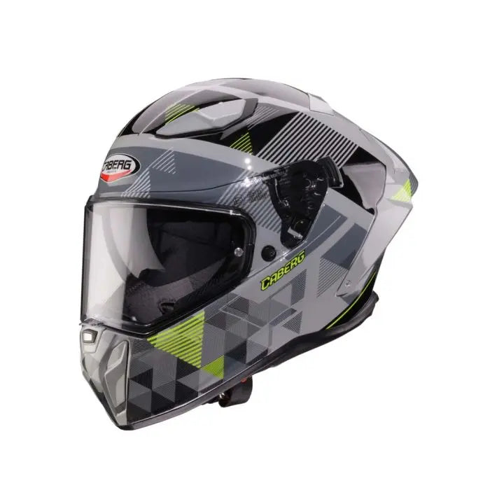 Caberg Drift Evo 2 Prism Grey / Black / Yellow FREE UK Delivery, FREE 365 Day Returns | Moto Central