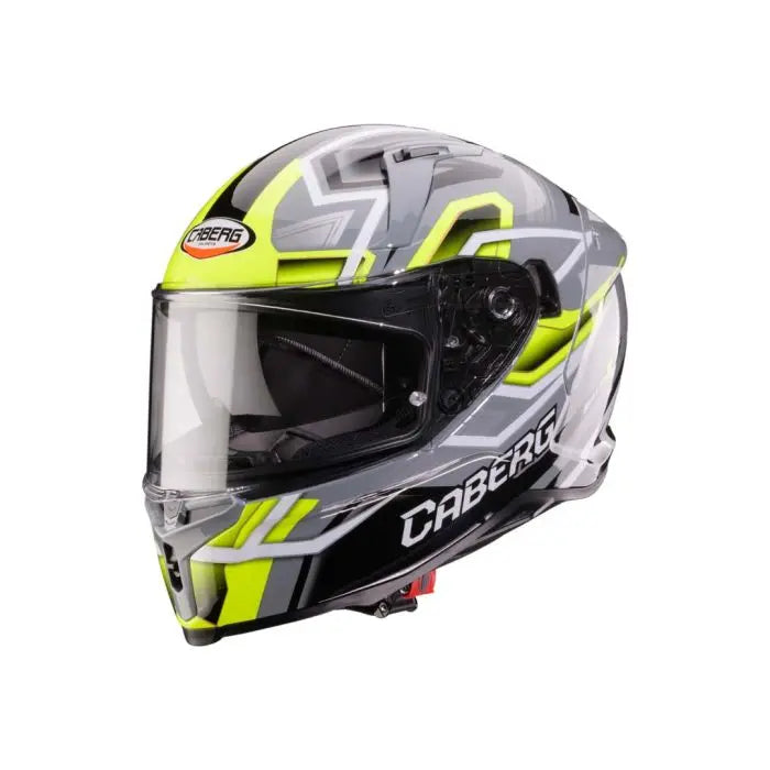 Caberg Avalon X Brama Grey / Fluo Yellow / Black FREE UK Delivery, FREE 365 Day Returns | Moto Central