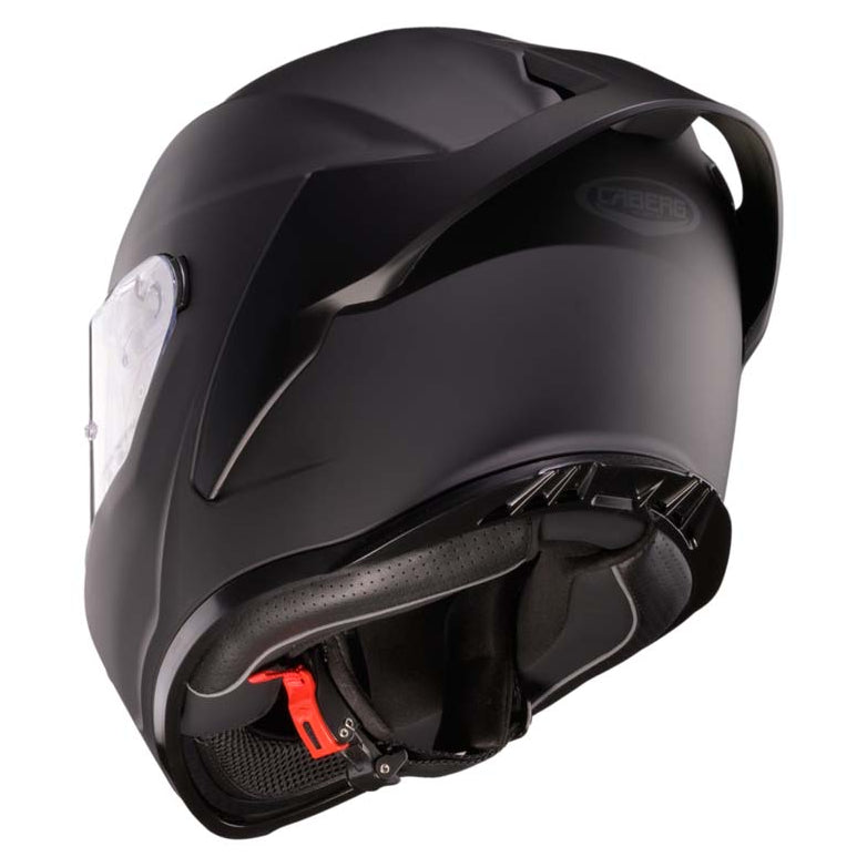 Caberg Roxter Matt Black rear view